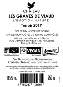 Magnum, Château Les Graves de VIaud Terroir 2019