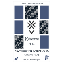 Charger l&#39;image dans la galerie, Réserve 2014 - Château Les Graves de Viaud -  La Colombine

