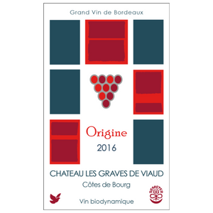 Origine 2016 - Château Les Graves de Viaud -  La Colombine