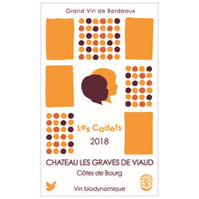 Laden Sie das Bild in den Galerie-Viewer, Les Cadets 2019, vin nature - Château Les Graves de Viaud -  La Colombine
